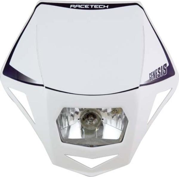 Rtech Headlight Assy Genesis E9 Cert Park Light & Halogen Ba20D 12V 35W Bulb Holders Fork Straps