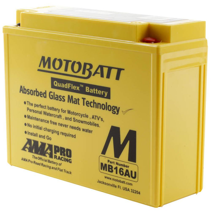 MB16AU MOTOBATT QUADFLEX BATTERY (4PCS/CTN)