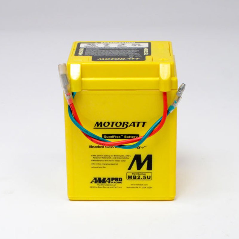 MB2.5U MOTOBATT QUADFLEX BATTERY 