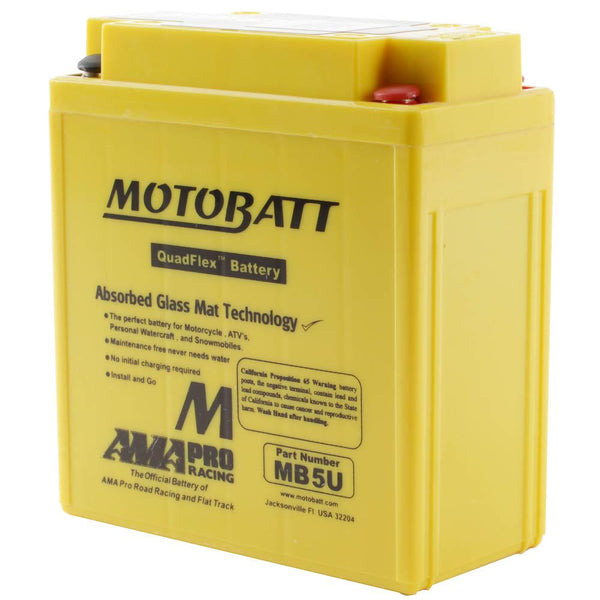 MB5U MOTOBATT QUADFLEX BATTERY (10PCS/CTN)