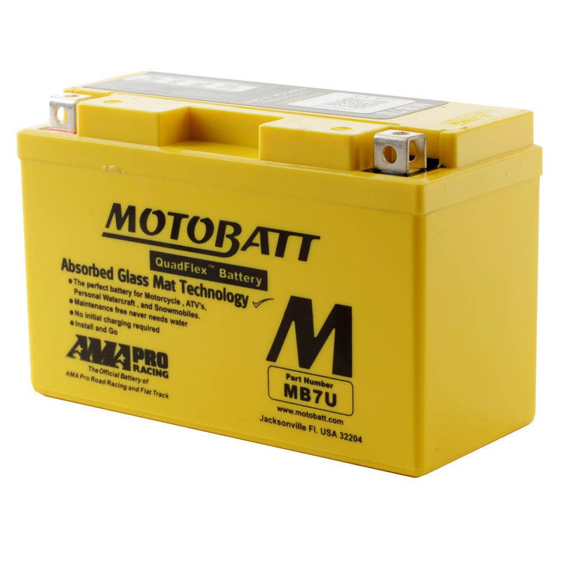 MB7U MOTOBATT QUADFLEX BATTERY (8PCS/CTN)