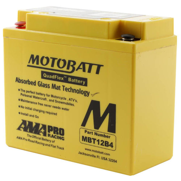 MBT12B-4 MOTOBATT QUADFLEX BATTERY (6PCS/CTN)