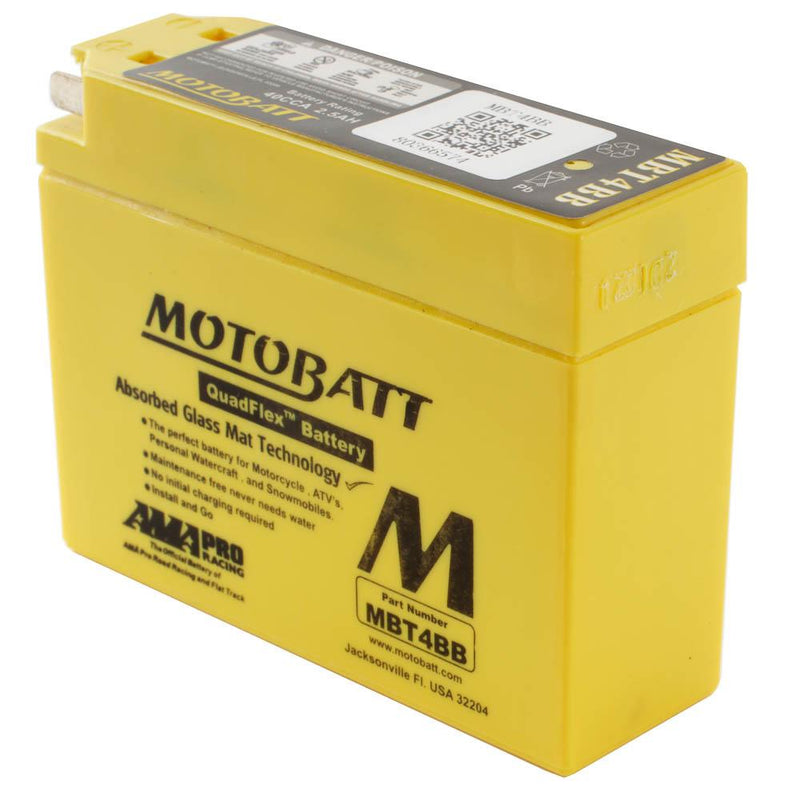 MBT4BB MOTOBATT QUADFLEX BATTERY (20PCS/CTN)