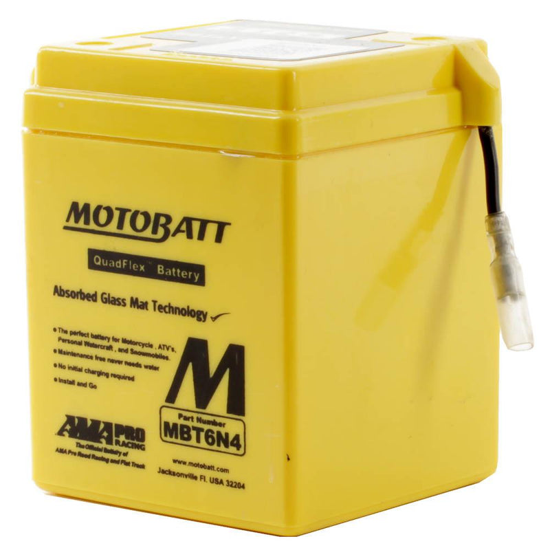 MBT6N4 MOTOBATT QUADFLEX BATTERY (20PCS/CTN)