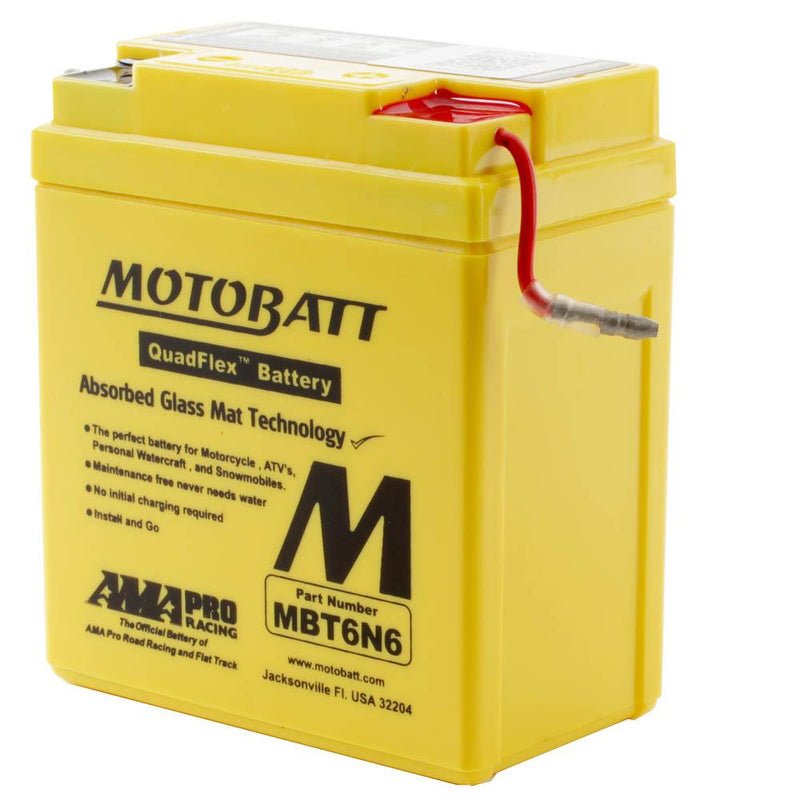 MBT6N6 MOTOBATT QUADFLEX BATTERY (20PCS/CTN)