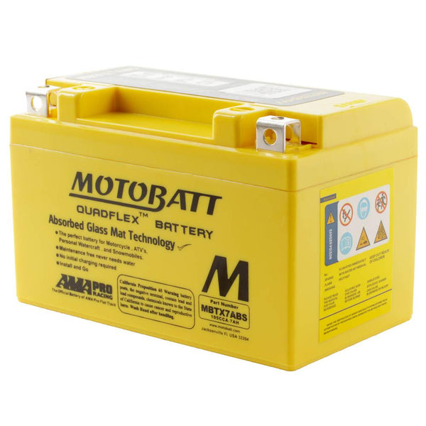 MBTX7A-BS MOTOBATT FLEX BATTERY (8PCS/CTN)