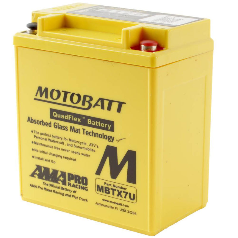 MBTX7U MOTOBATT QUADFLEX BATTERY (8PCS/CTN)