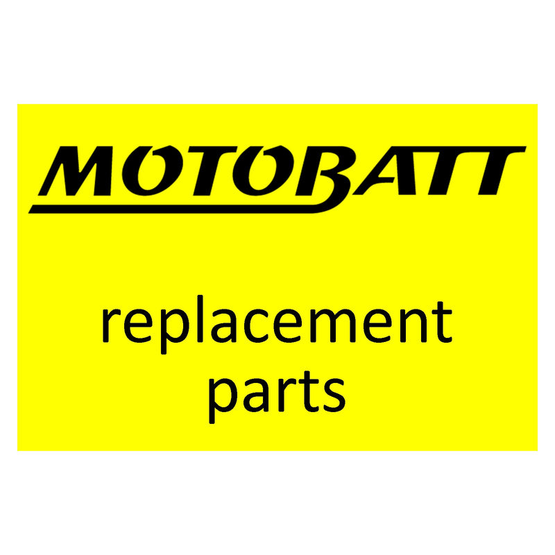 MOTOBATT LEAD 600mm w/ FUSE, SAE PLUG, FIXED 8MM EYELETS