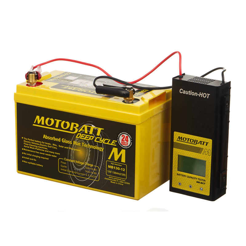 MOTOBATT BATTERY CAPACITY TESTER (*8)