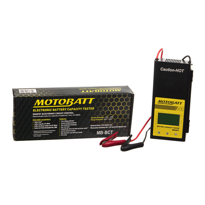 MOTOBATT BATTERY CAPACITY TESTER (*8)