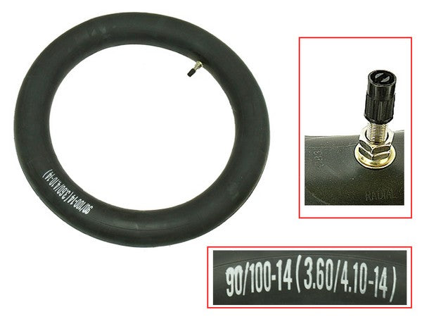 Psychic Mx Heavy Duty Tube Tyre Tech 90/100-14 | 3.60/4.10-14 3Mm Thickness