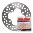BRAKE ROTOR & PAD FRONT KIT - HON TRX500FM 05-11