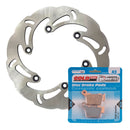 BRAKE ROTOR & PAD REAR KIT - KTM 250 SX-F 05-19 - WAVE