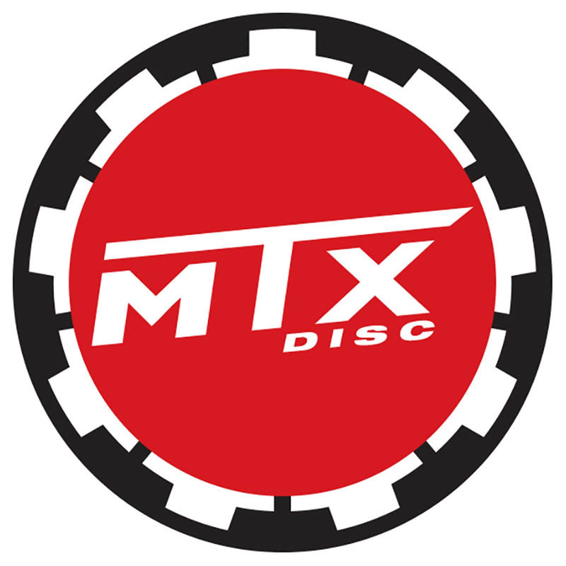 MTX BRAKE DISC SOLID TYPE - BLACK CARRIER