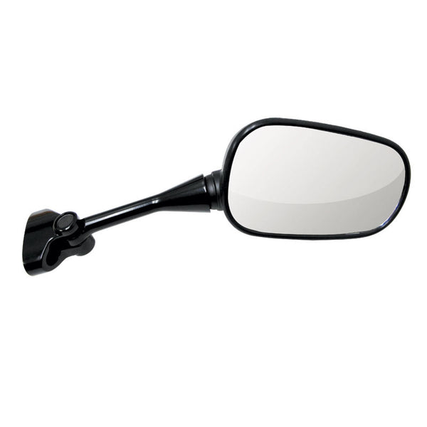 Whites Mirror Black Honda VFR800 02- Right
