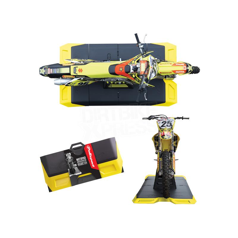 POLISPORT MOTOPAD PIT MAT YEL/BLK