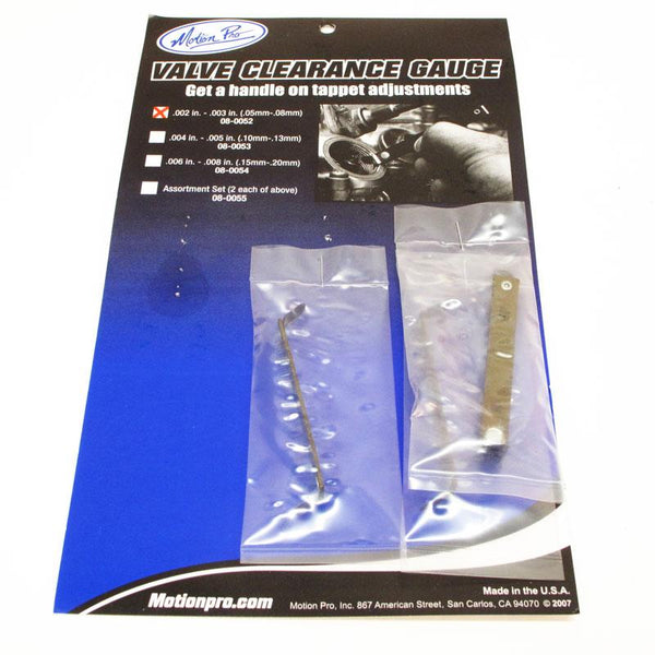 MOTION PRO FEELER GAUGE .004 - .005 / .10mm - .13mm  (EACH)