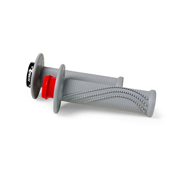 Rtech Handlebar Grips R20 Lock On Grey