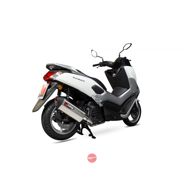 Yamaha NMAX 125 2015-2017 Exhaust Full System Serket Brushed Stainless