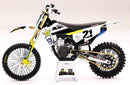 New Ray Model Dirt Bike Husqvarna Fc450 1:12 Scale By Factory Racing Rockstar Energy Jason Anderson
