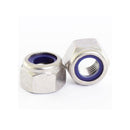 Whites Nut Nyloc Iso 6mm PKT=50 (low Height) (pitch 6 X 1.0)