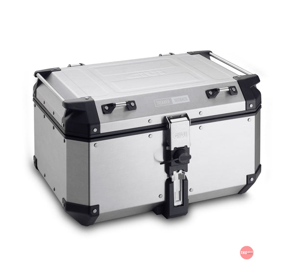 Givi Monokey Top Box 58LT New Outback Alu Silver OBKN58A