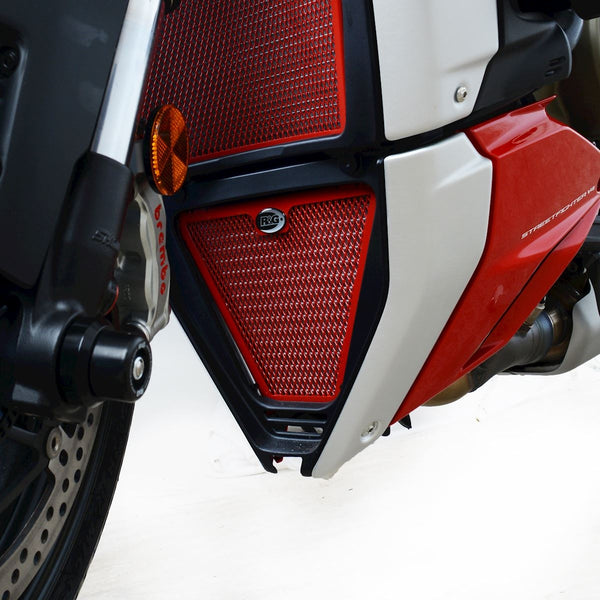 R&G Oil Cooler Guard Ducati Street  Fighter V4 (S) 20-