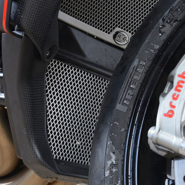 R&G Oil Cooler Guard MV Agusta Brutale 1000RR 20- Black