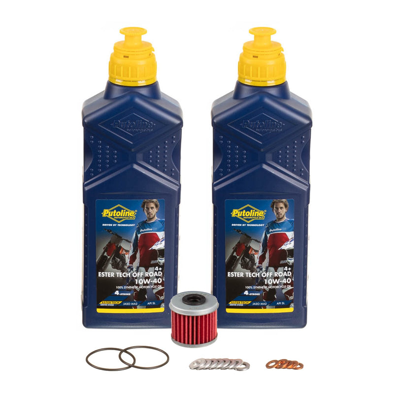 Whites Oil Change Kit - Honda CRF450R 02-19 / CRF450X 05-19