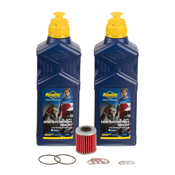 Whites Oil Change Kit - Kawasaki KX250F 04-19
