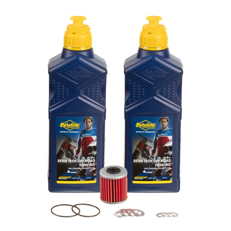 Whites Oil Change Kit - Kawasaki KX250F 04-19