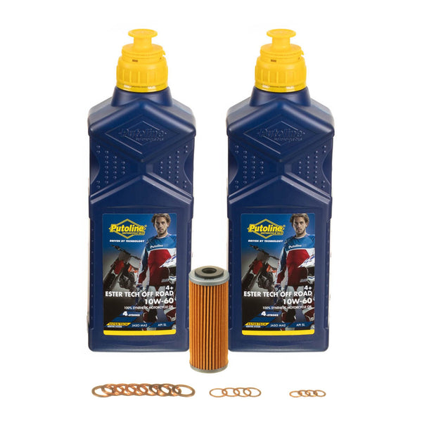 Whites Oil Change Kit - KTM 250 Exc-f 13-19