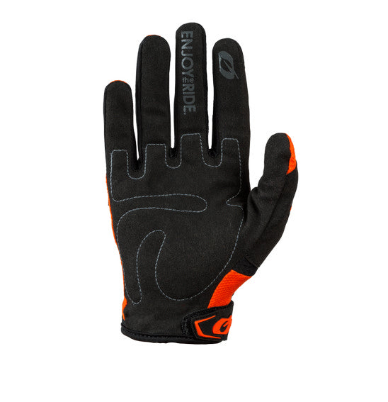 Oneal Element Orange Black Size Youth XL Off Road Gloves