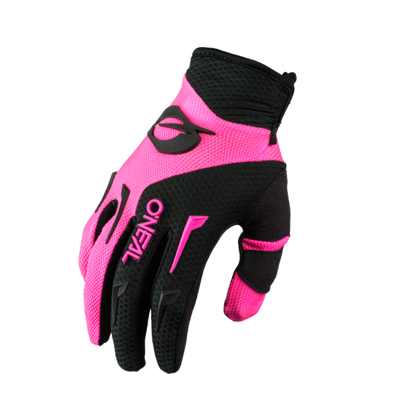 Oneal Element  Black Pink Size (07) Medium Off Road Gloves Womens