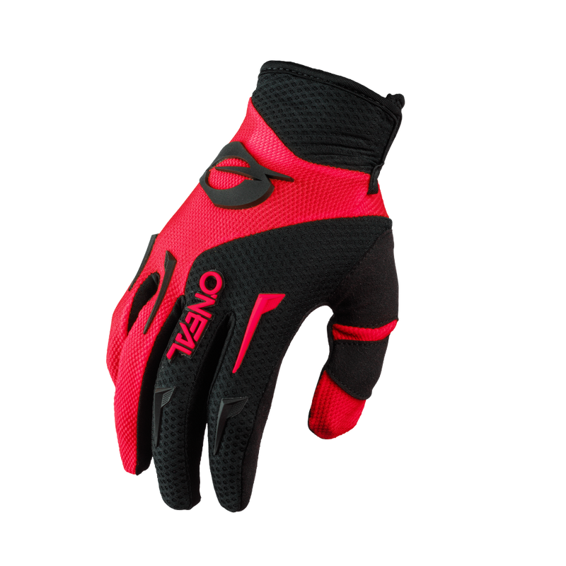 Oneal Element  Red Black Size (09) Medium Off Road Gloves