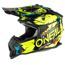 O'Neal 2SRS Villain Neon Yellow Size Youth Medium 51cm 52cm Off Road Helmet