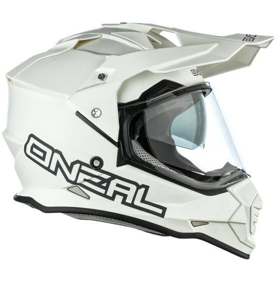 Oneal Sierra Flat V.23 White Helmet Size Medium 57cm 58cm