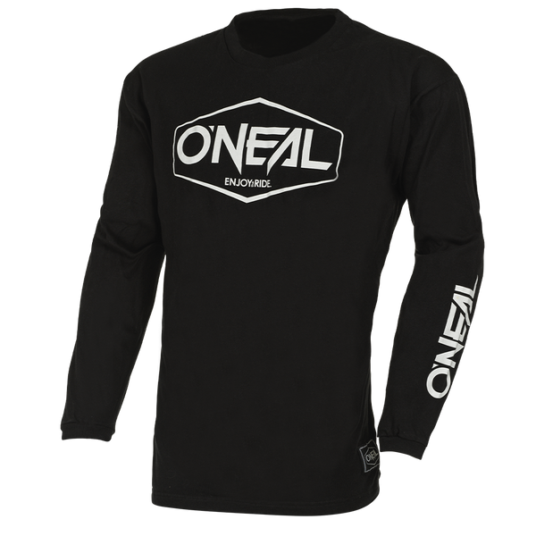 Oneal Element Cotton Hexx V.22 black white Size Youth Medium Off Road Jersey