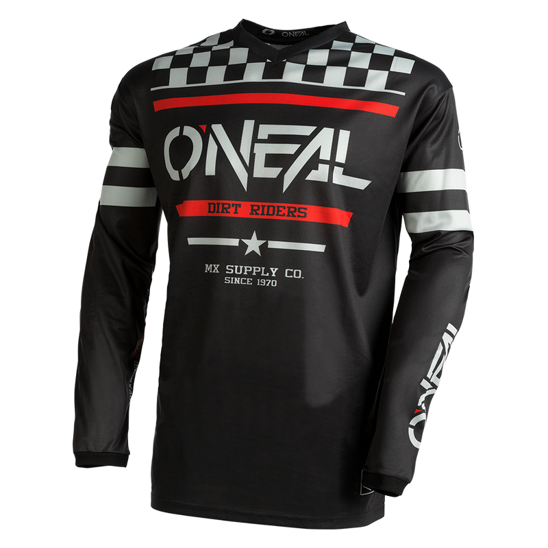 Oneal Element Squadron V.22 Black Gray Size Youth XL Off Road Jersey