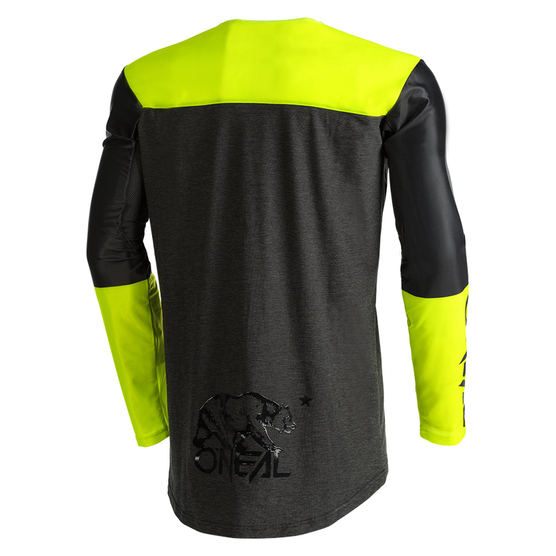 Oneal Mayhem Hexx V.22 Black Yellow Off Road Jersey Size Youth Large