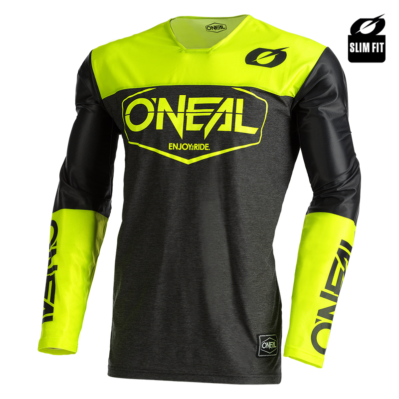 Oneal Mayhem Hexx V.22 black yellow Size Youth Small Off Road Jersey