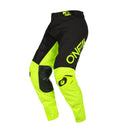Oneal Mayhem Hexx V.22 Black Yellow Off Road Pants Size Youth (16/18T) 28"