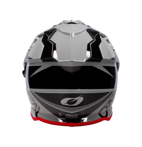 Oneal 24 Sierra Adventure Motorcycle Helmet R V.23 Black Grey Red Size Small 56cm