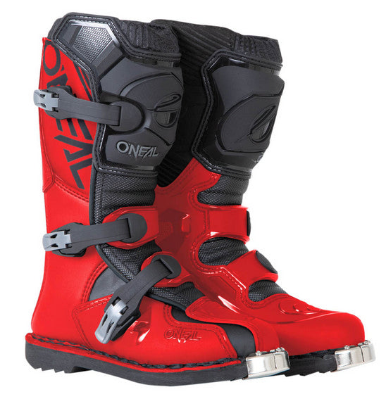 Oneal ELEMENT Red Off Road Boots Size Youth EU 34