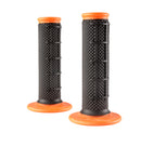Oneal Dual Comp Open Ended Half Waffle Grips Black Orange
