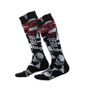 Oneal PRO MX CROSSBONES Black White One Size Socks