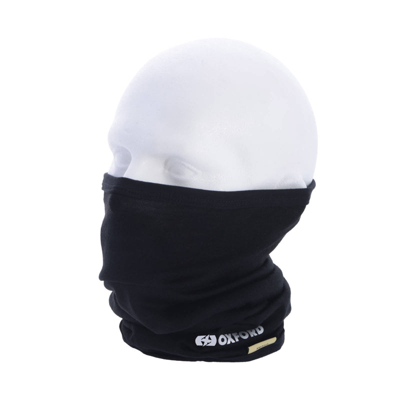 Oxford Deluxe Neck Tube Merino - Black