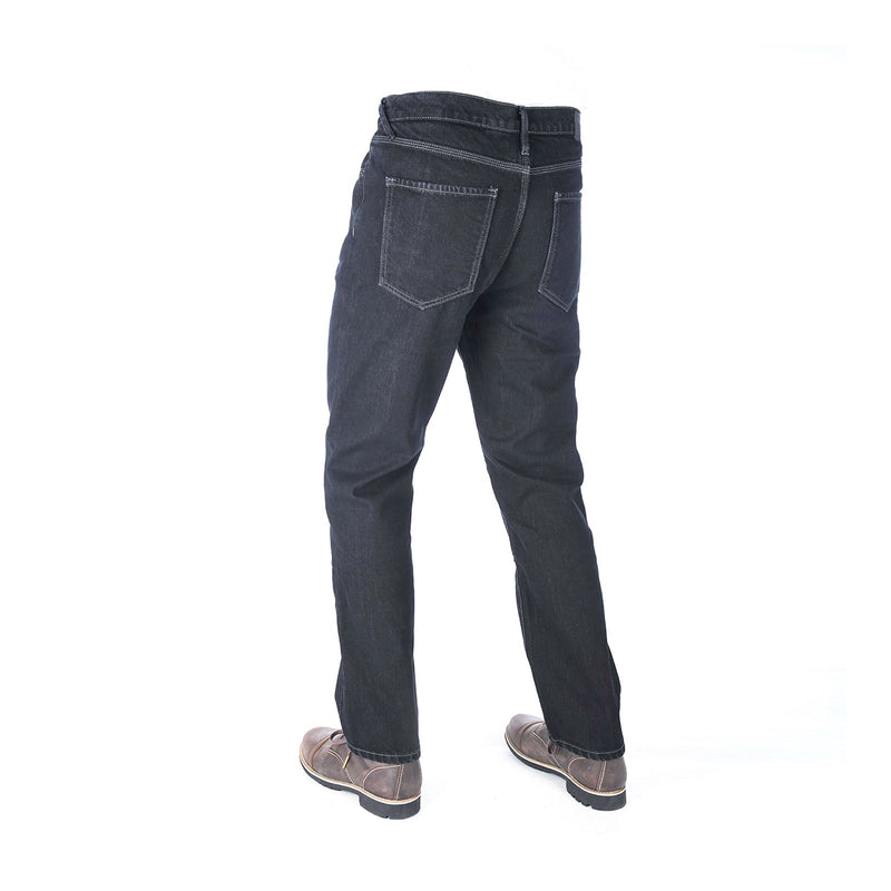 Oxford Original CE Armourlite Straight Jean - Black (Long-34L) Size 38"