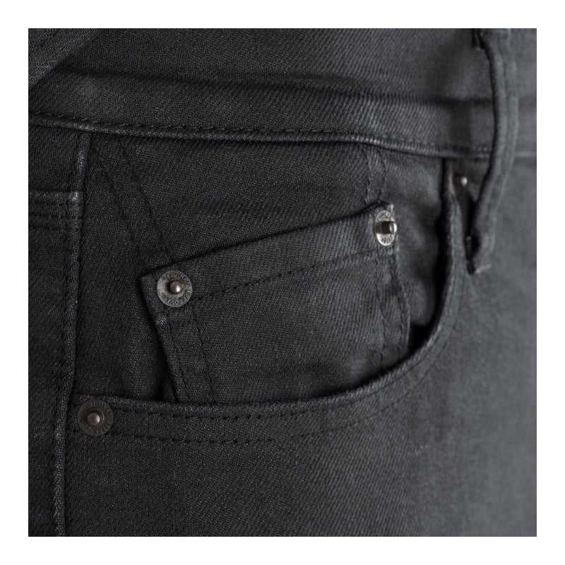 Oxford Original CE AA Armourlite Slim Jeans - Black (Extra Long - 36) Size 32