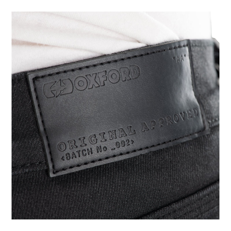 Oxford Original CE AA Armourlite Slim Jeans - Black (Extra Long - 36) Size 34